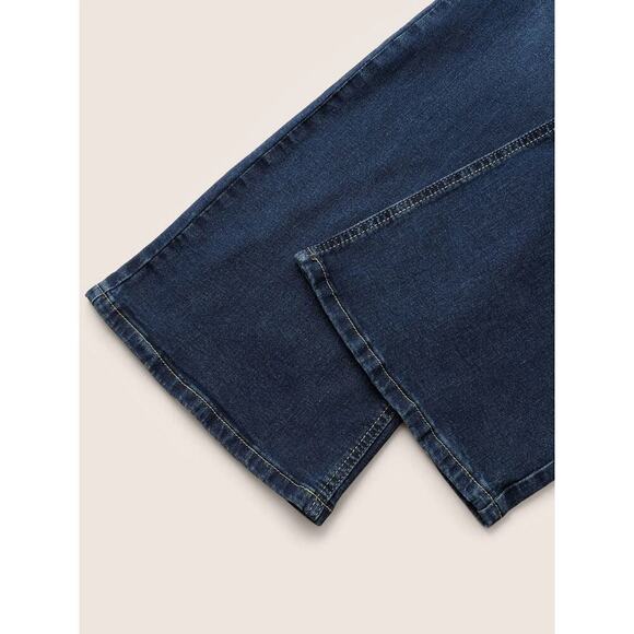 Size 24 BloomChic Bootcut Very Stretchy Mid Rise Medium Wash Sculpt Waist Jeans - Picture 3 of 6